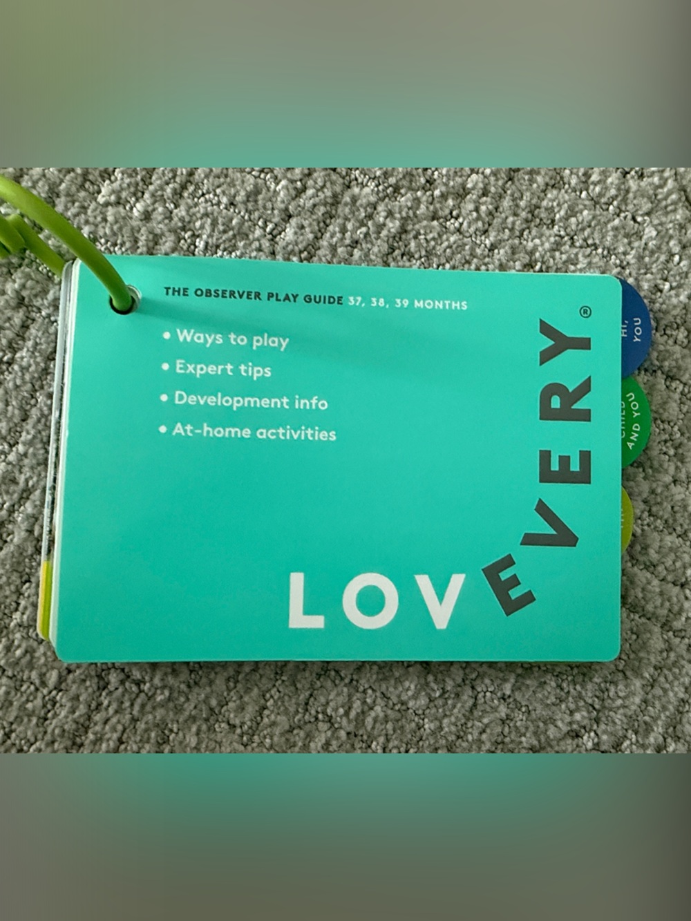 LOVEVERY the Observer Play Guide